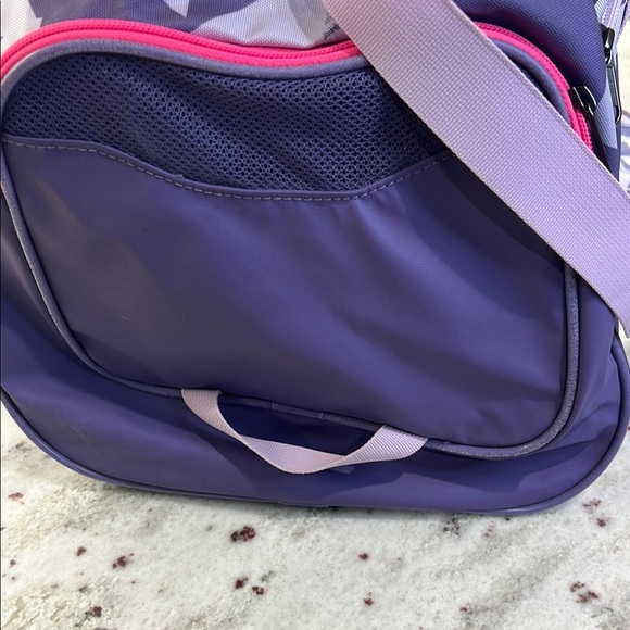 Under Armour Camo Purple and White Duffel Bag - Picture 6 of 7